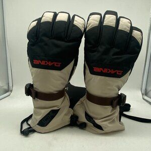 Dakine leather Scout Gloves Silver Lining Men's Large